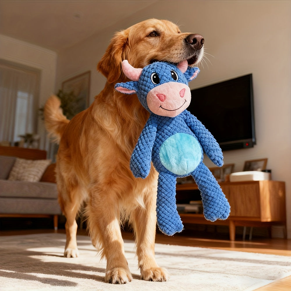 XXL Heavy-Duty Tear-Resistant Plush Chew Toy for Dogs & Cats