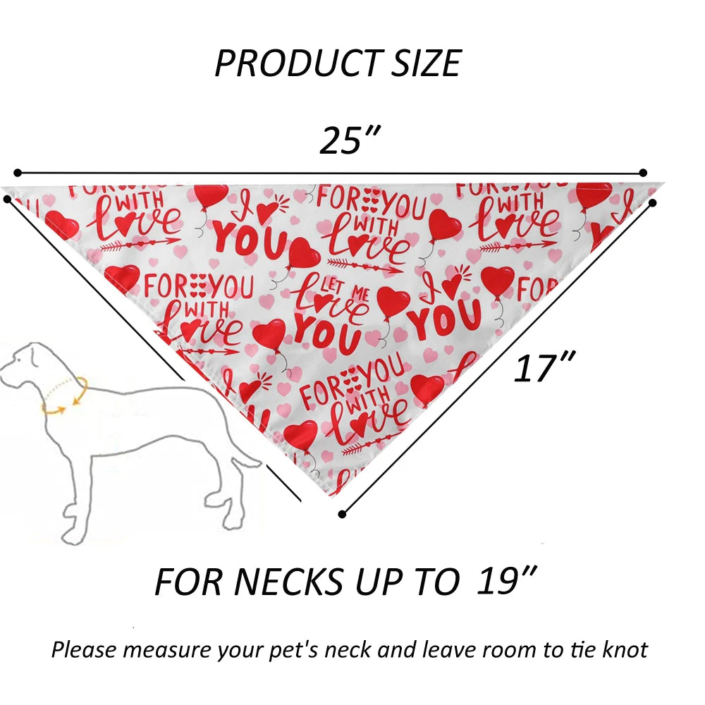 Valentine's Day Bandana