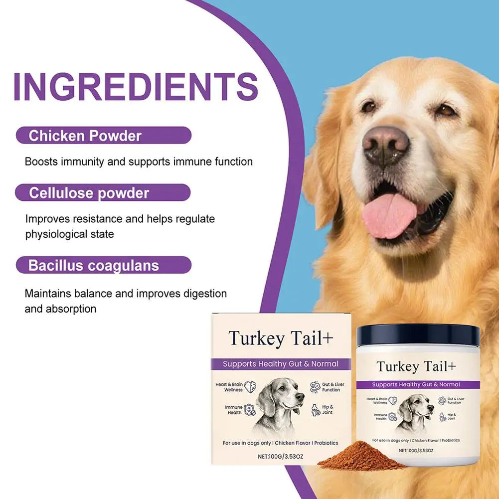 100g Dog Probiotic Intestinal Powder Supplement