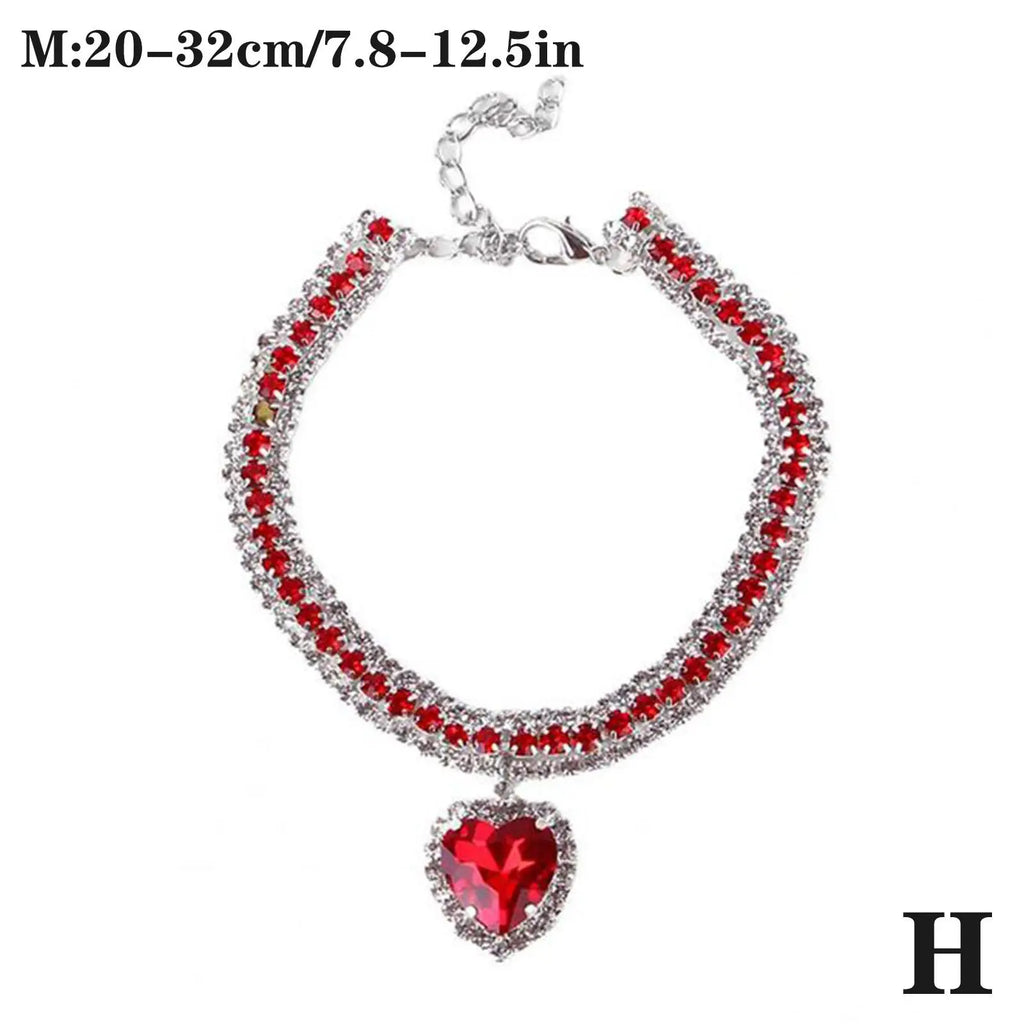 Luxury Crystal Cat Collar