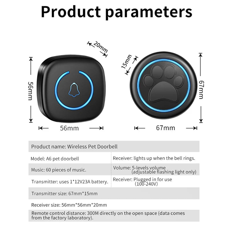 Pet Touch Doorbell